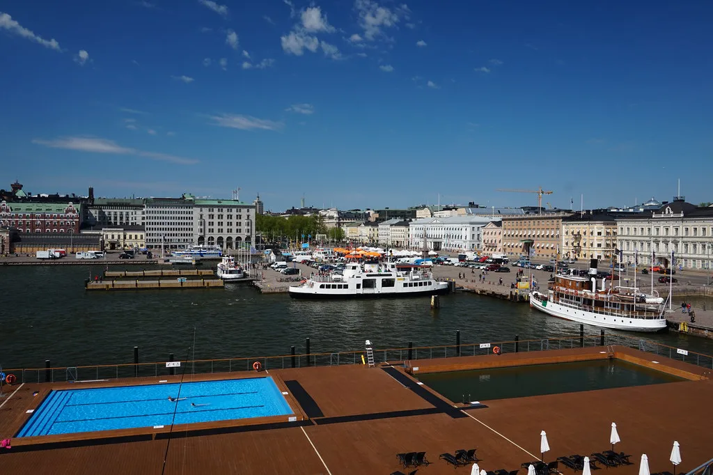 Allas Sea Pool and Market Square, Helsinki