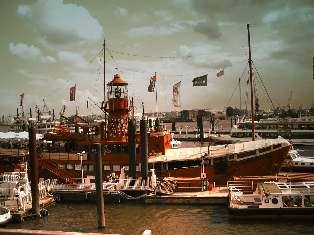Waterfront in Hamburg, Germany