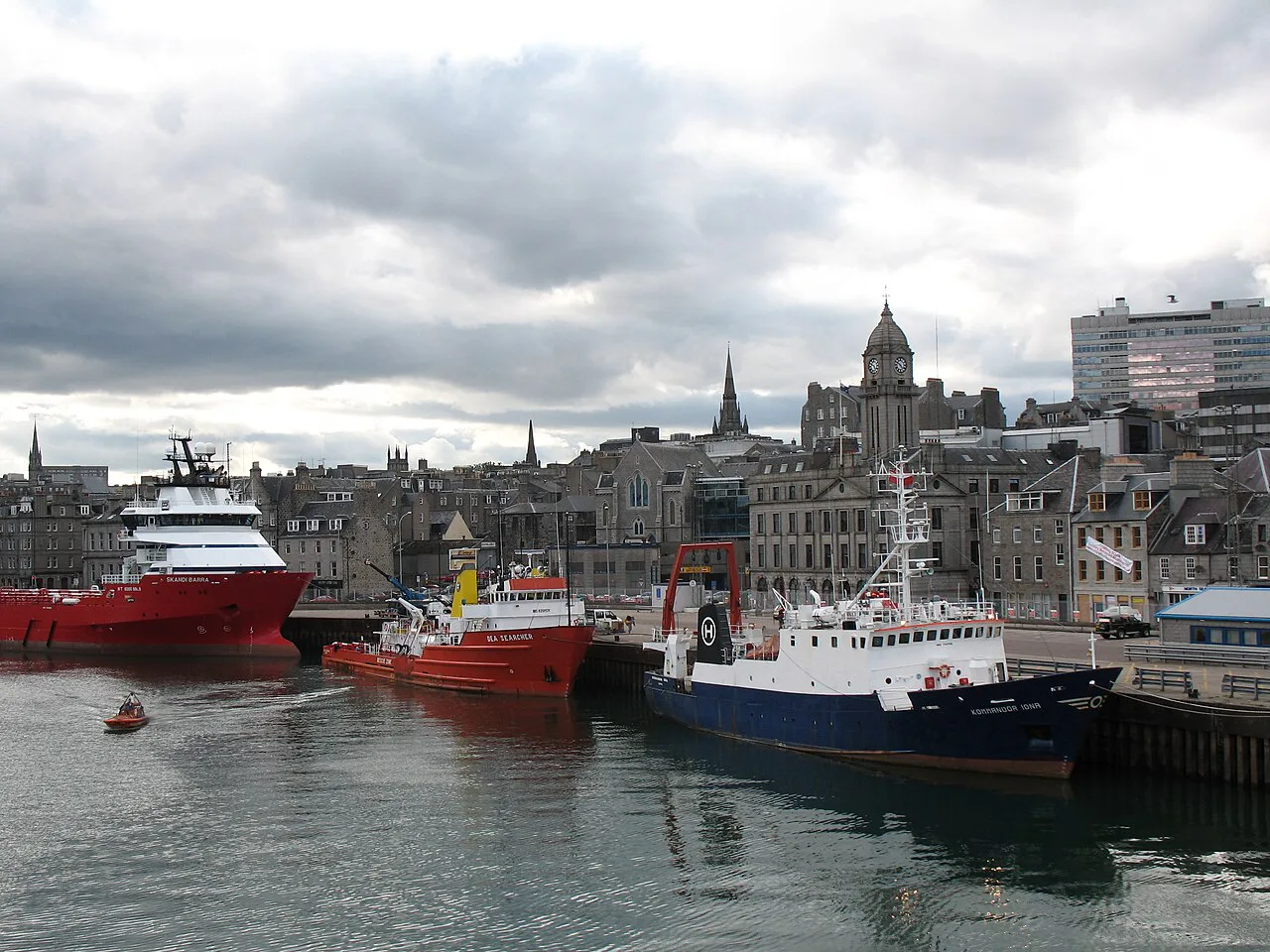 Aberdeen Harbour Scotland