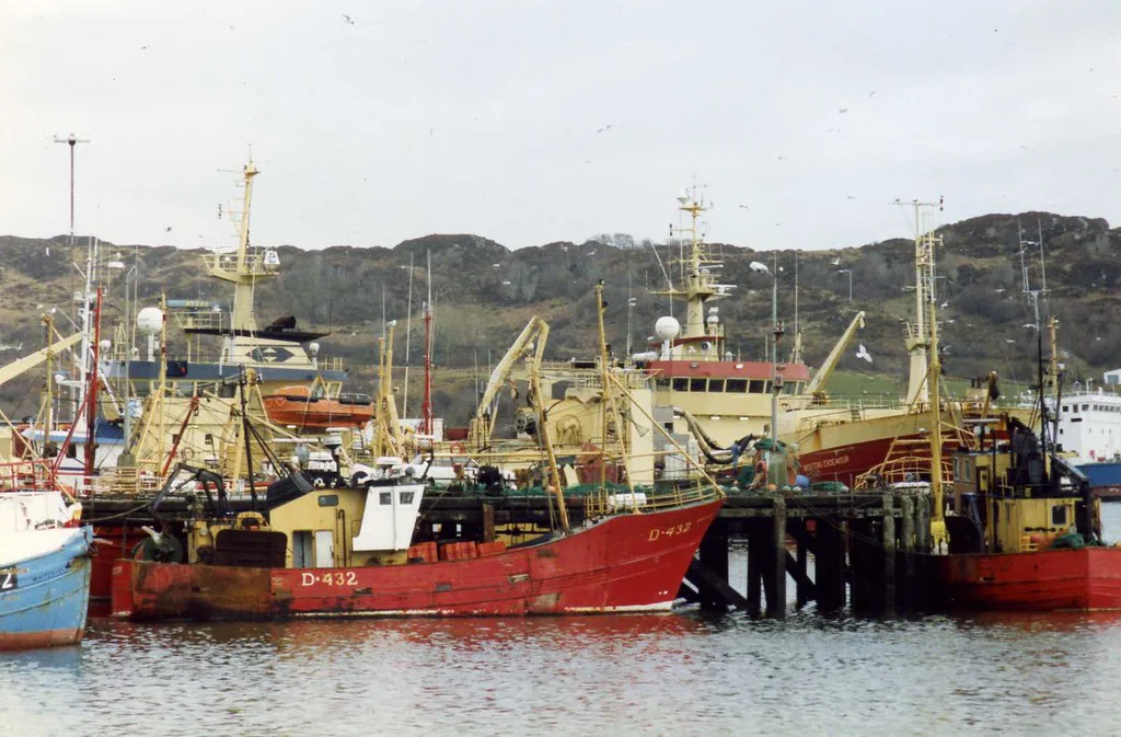 Fishing Vessels, Killybegs Harbour, Co. Donegal Ireland March