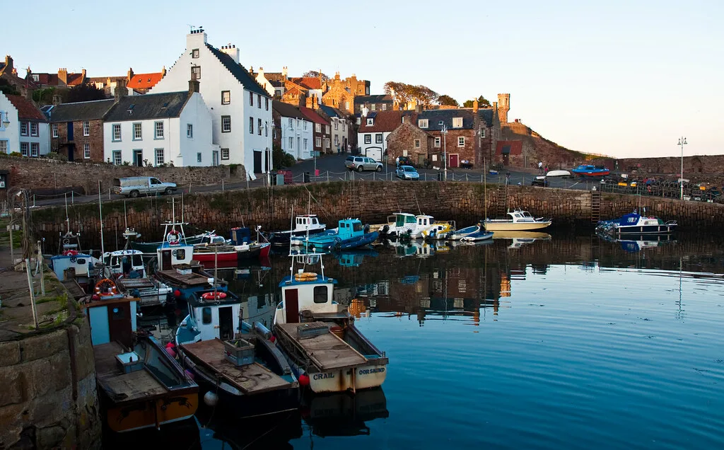 Crail Harbour, Fife, Scotland, 28 Sept