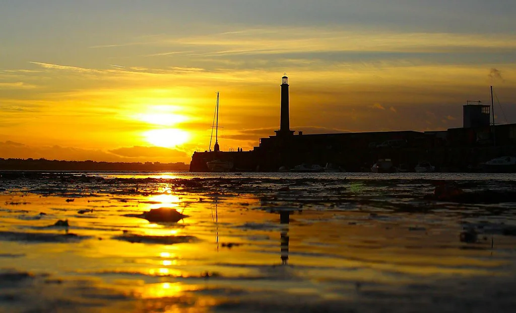 Golden light, Margate