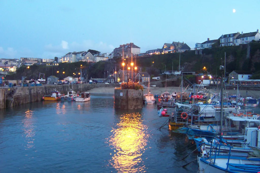 Faux sunset, Newquay