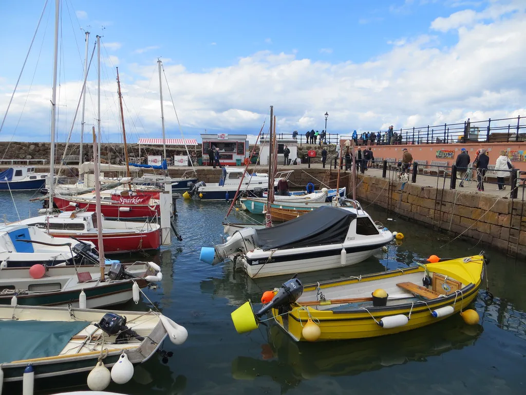 North Berwick Harbour, August