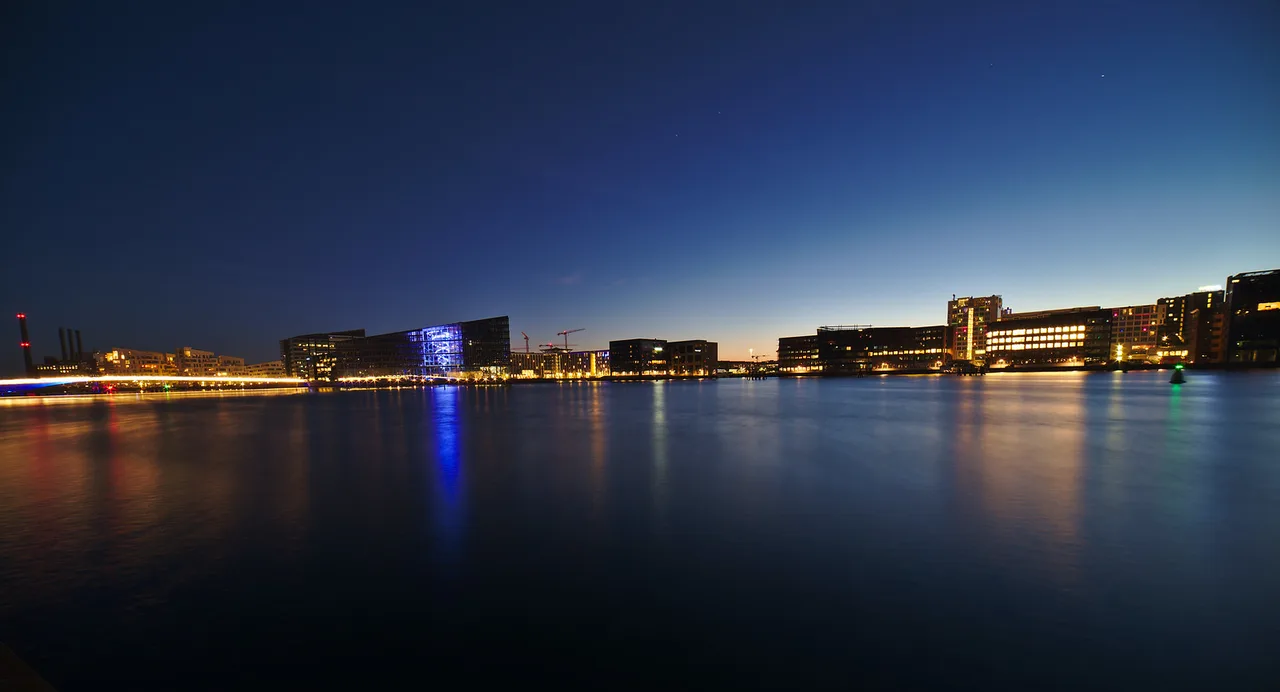Sight from Islands Brygge, Copenhagen