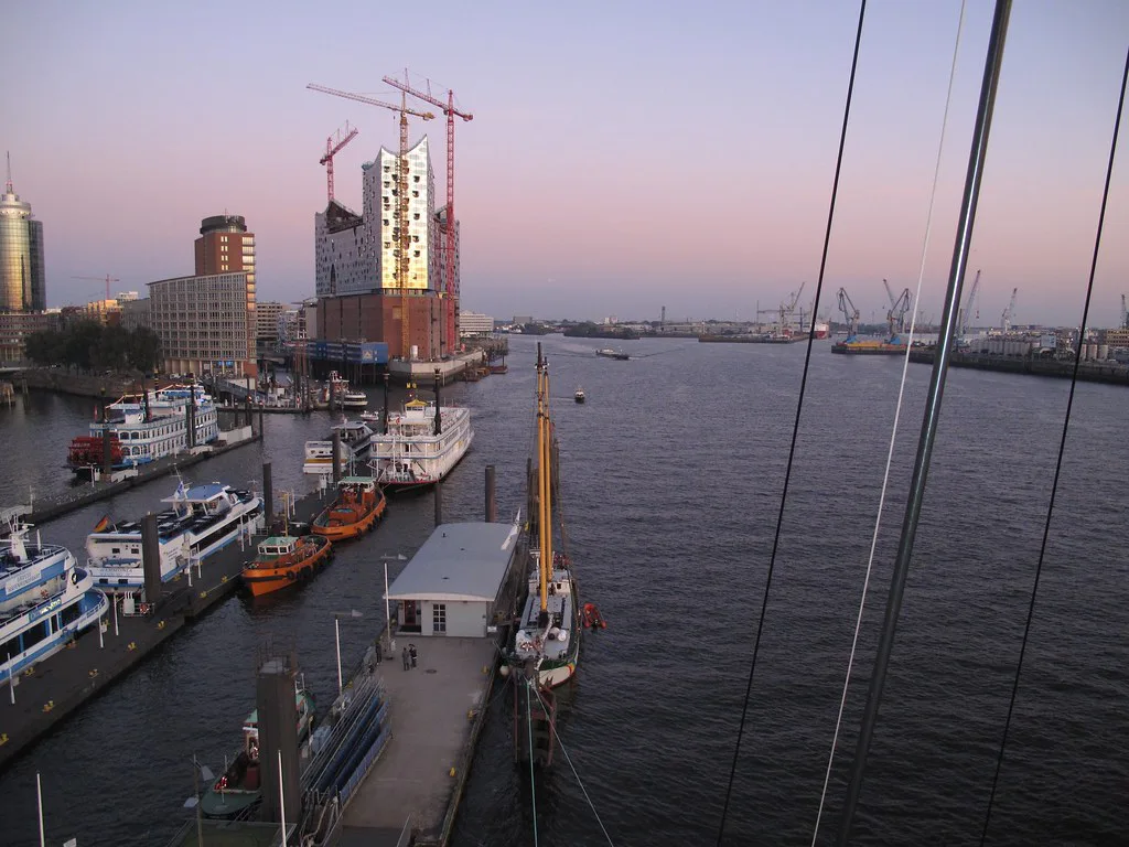 Hamburg harbour