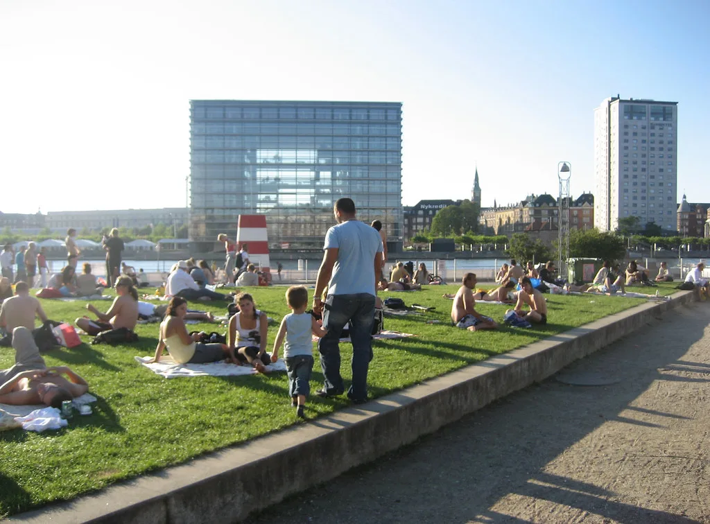 Islands Brygge Havnebadet, Havneparken, Copenhagen