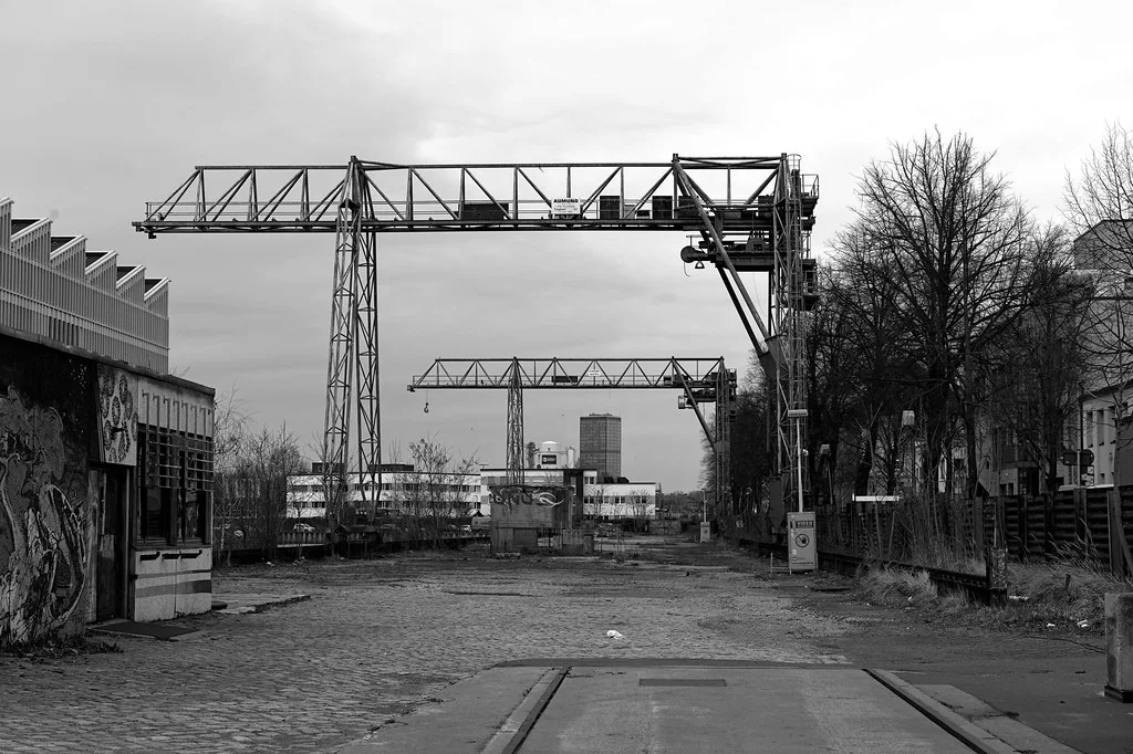 harbour cranes, Berlin
