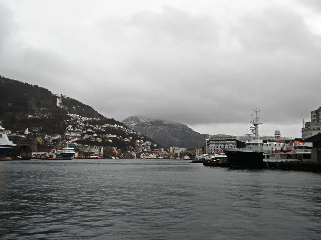 Waterfront in Bergen, Norway