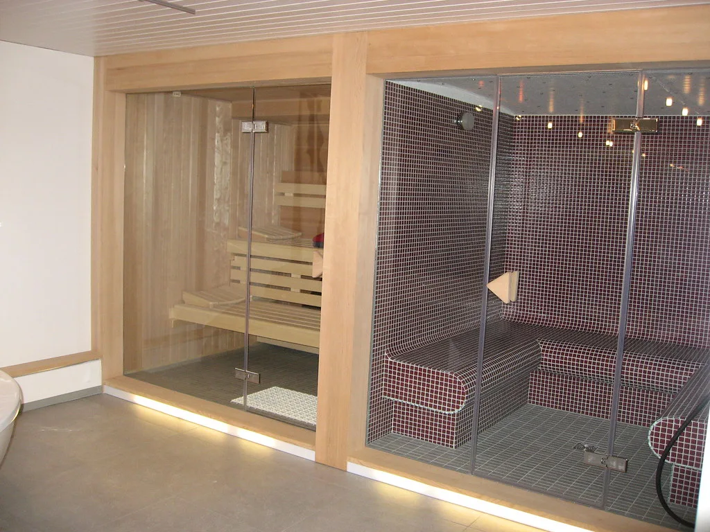 Sauna and steam room, Germany