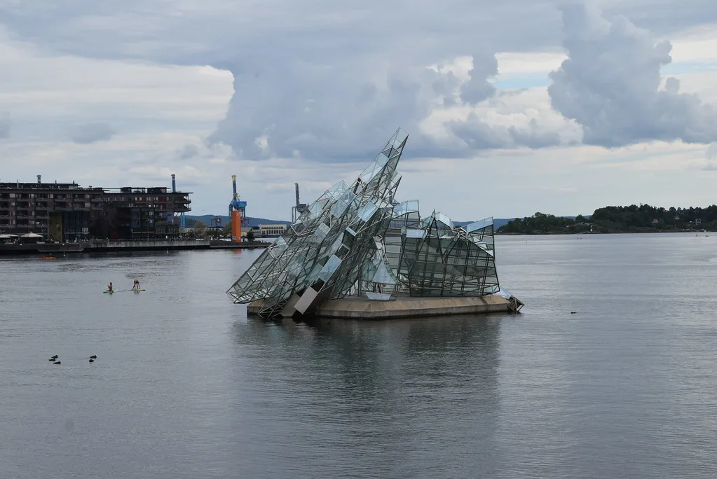 Badstua Bispen (Sauna) from the Operahuset Oslo - Oslo Opera House