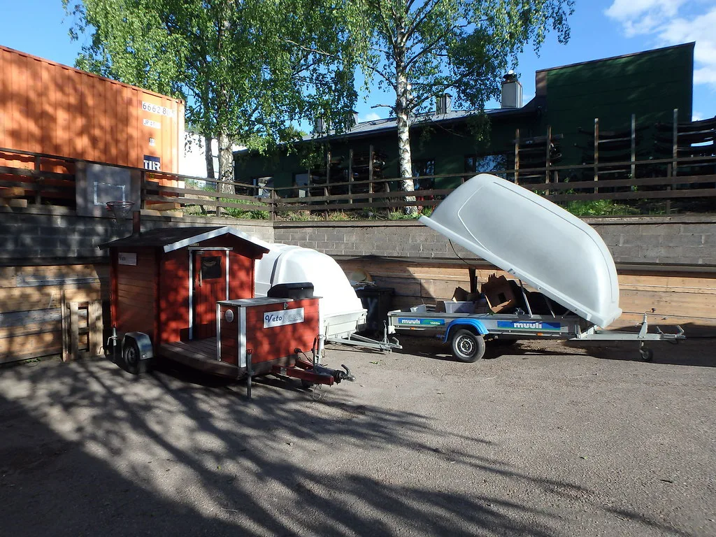 Sauna on wheels, Helsinki