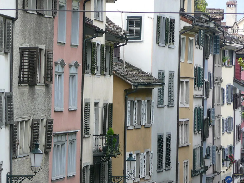 Waterfront in Zurich, Switzerland