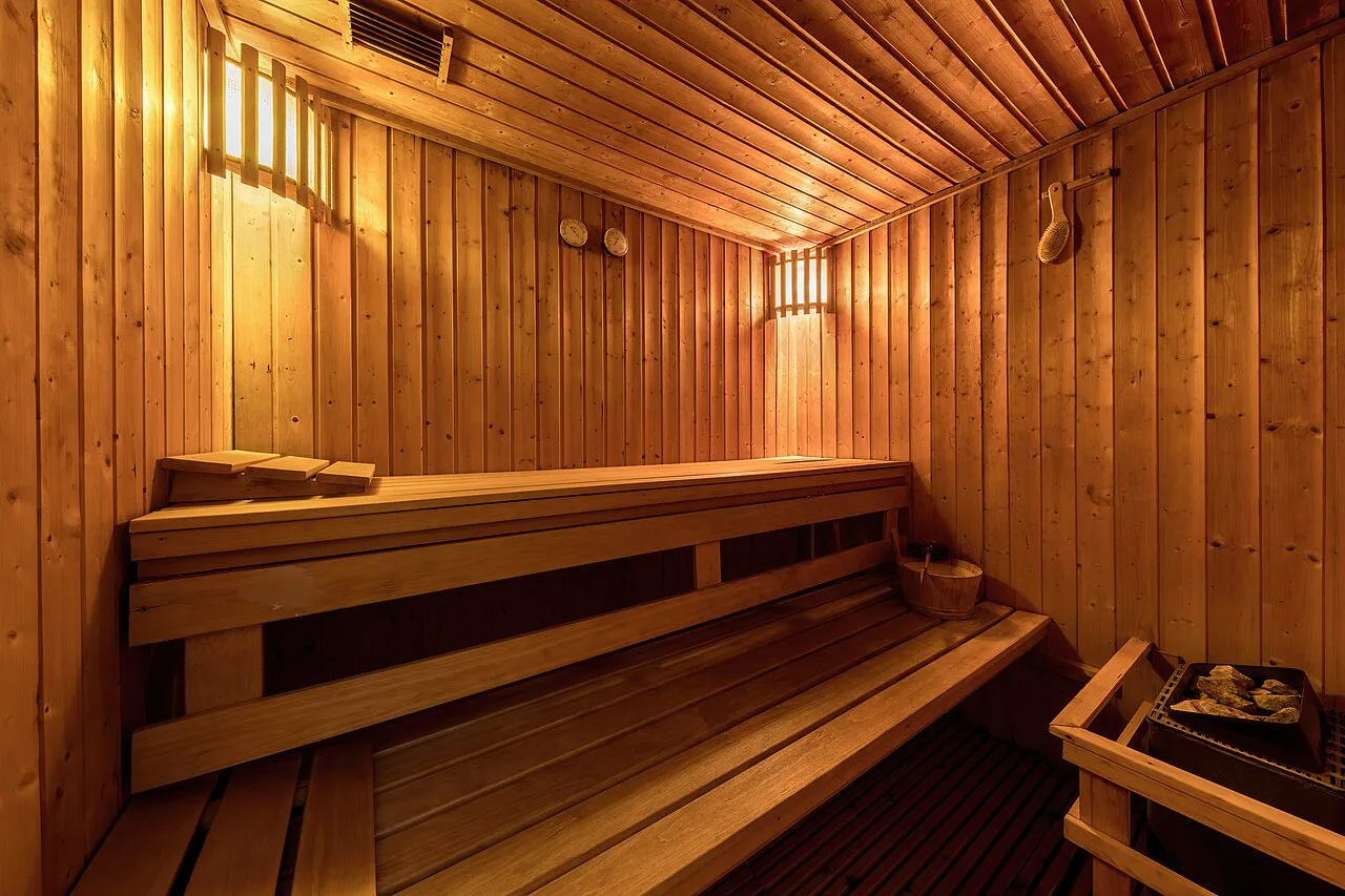 Sauna of the spa at Amantaka luxury Resort & Hotel in Luang Prabang Laos, Europe