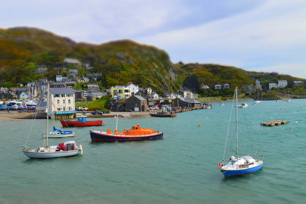 Barmouth harbour, Wales