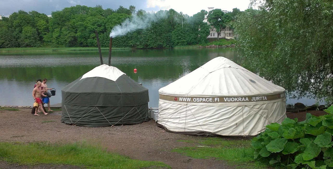 Yurt sauna, Helsinki