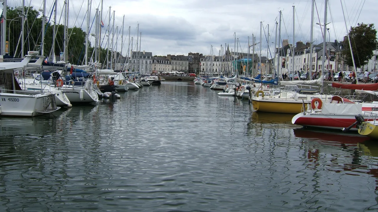 Vannes harbour, Europe